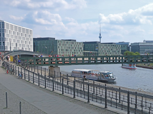 Ferry Boats on the Spree River, Berlin