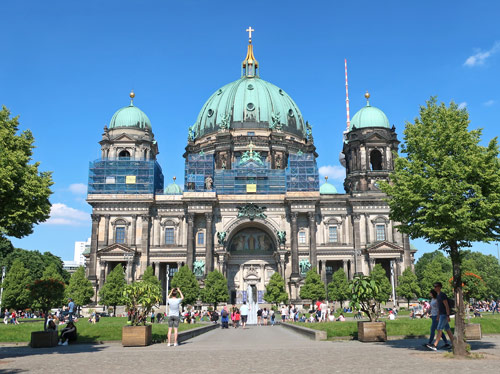 Landmarks in Berlin Germany