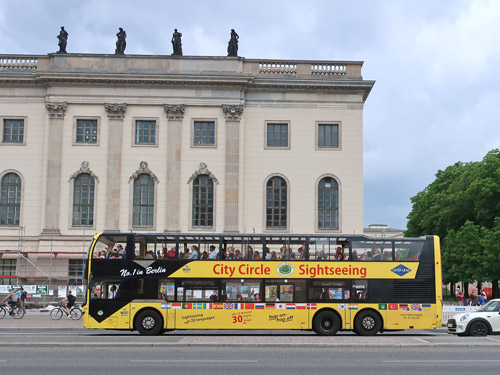 Hop-on Hop-off Bus in Berlin Germany