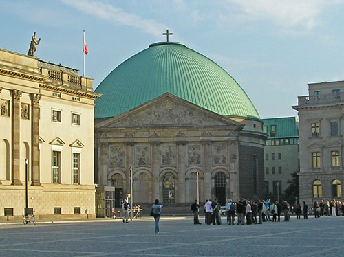 St. Hedwig's Cathedral in Berlin Germany