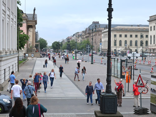 Unter Den Linden in Berlin Germany