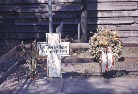 Memorial to Victims of the Berlin Wall